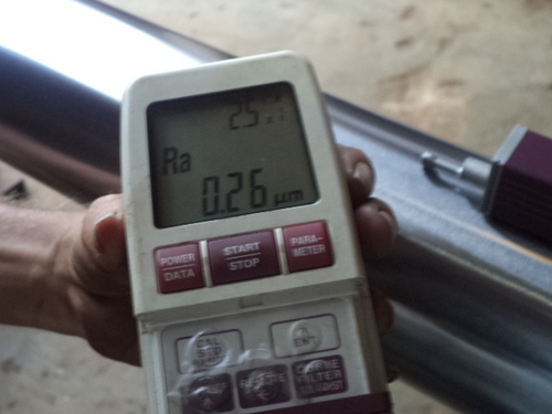Surface Ra Value After Hard Chrome Plating