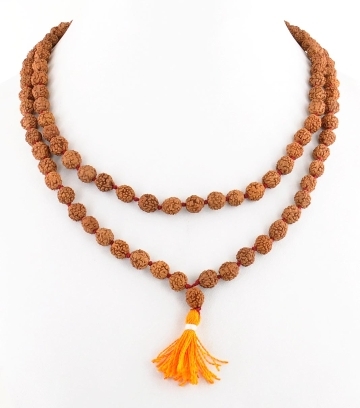 Handmade 4 Mukhi Rudraksha Mala