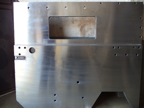 Hopper Side Plate Chrome Plating