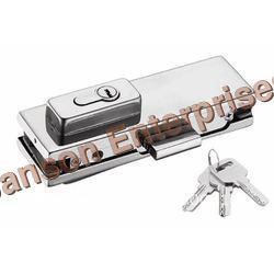 Corner Patch Lock With Strike Plate Application: Door