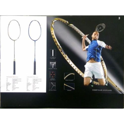 Badminton Rackets - Color: Gold And Black