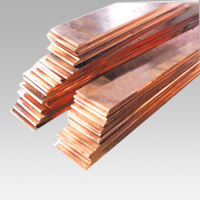 Copper earthing strips