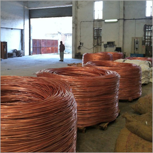 Continuous copper rod