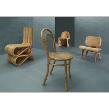 Cane Armless Chair