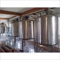 Syrup Blending Machine - Ss304 Stainless Steel, Geared Motor 52 Rpm | Efficient Mixing, Cip Spray Ball, Low Maintenance, Durable Design