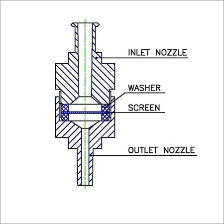 Inline Membrane Filter Holder