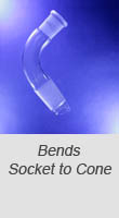 Laboratory Glass Bends (Socket to Cone)