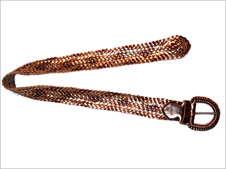 Braided Leather Belt