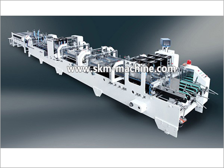 Four Six Corner Gluing Folding Machine