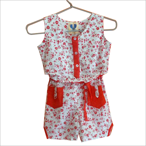 Cotton Printed Jumpsuit