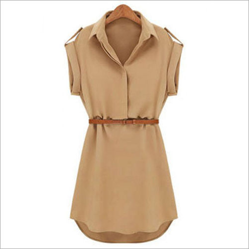 Long Crepe Shirt