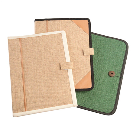 Jute File Folder