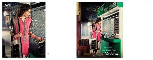 Beautiful Pink Designer Suit