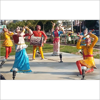 Colored Park Statue
