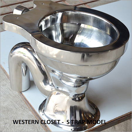 Stainless Steel Western Closet