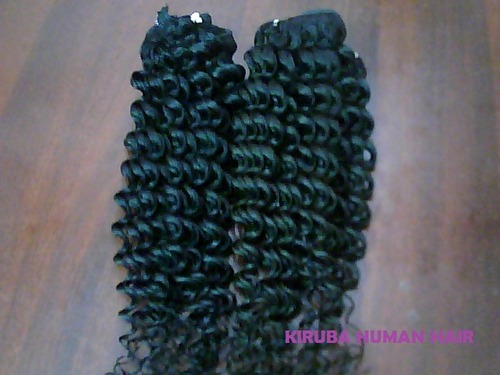 Spring Curly Weft Hair