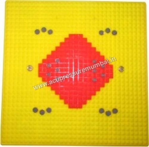 Yellow Acupressure Foot Mat