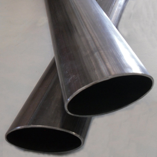 Oval steel tubes