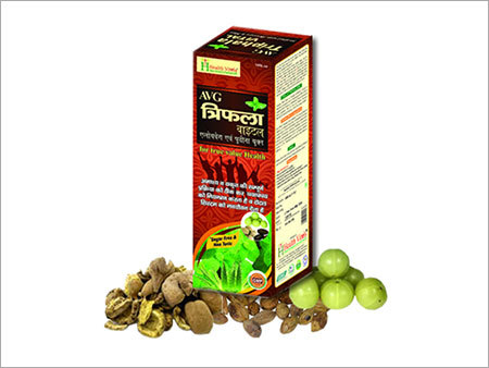 Herbal Triphala Juice - 500ml Brown Bottle Natural Ayurvedic Formula Detoxifies Liver Controls Sugar Promotes Weight Loss