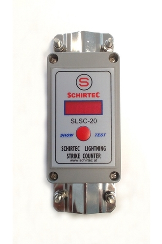Event Counter Flash Counter - IP65 Rated, 18.5 x 6.5 x 4.2 cm , Easy Installation with Universal Fixing Clamps, Low Battery Indicator, Lightning Strike Display