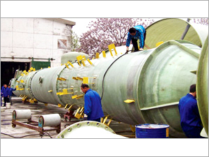 Industrial Vertical Fiberglass Tanks