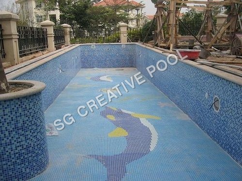 Swimming Pool Glass Mosaic Tile