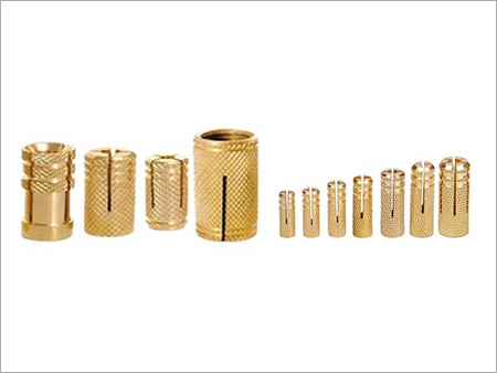Brass Wall Fixing Anchor - Brass 5-12mm Diameter, 10-30mm Length, Gold | Corrosion Resistant, High Tolerance, Secure Fixing