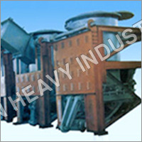 Vertical semi-continuous casting machine