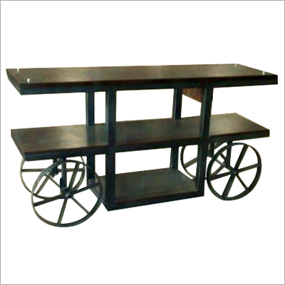 Wrought Iron Cart