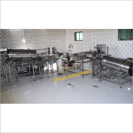 Automatic Pellet Frying Line