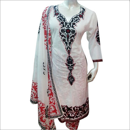 Embroidered Ladies Suit