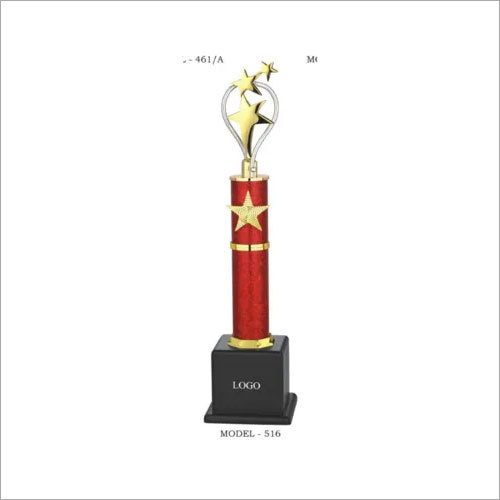 Antique Gold Plated Trophies - Base Material: Mdf Wood