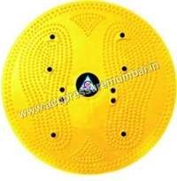 Acupressure Twister - Rubber Material, Yellow Color | Improve Blood Circulation, Correct Body Posture, Reduce Stress, Portable Design