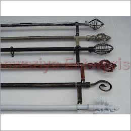 Colored Curtain Rods