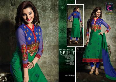 Party wear cotton suits