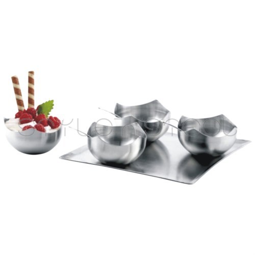 Serving Set 6 Pc - Stainless Steel, Mirror Polish | Elegant Design, Durable, Easy Cleaning