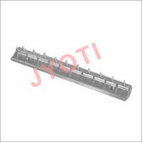 Stretching Pin Bar - Metal, 100x11.5x3 Mm, 24 Pins, 70â° Inclination | Corrosion Resistant, Quick Locking, Easy Installation