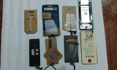 Paper Tag - Paper Material, 25.4 - 127 mm Length | Water and Tear Resistant, Attractive Design, Clear Visibility, Excellent Finish
