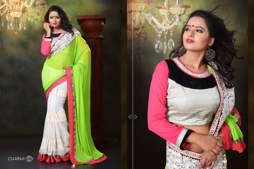 Designer Chiffon Saree