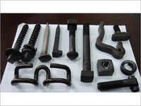 Rail Track Fittings - Steel, Various Dimensions, Black Finish | Corrosion Resistant, Durable, Reliable Performance