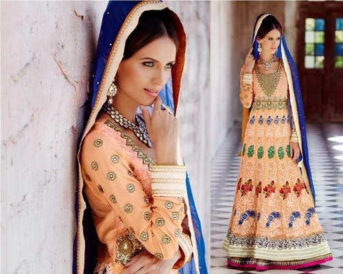 Striking Bridal Salwaar Dress