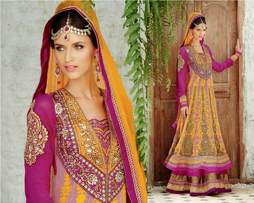 Attractive Bridal Wear Salwaar Dress