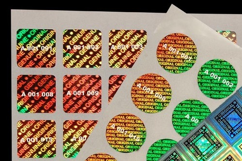 Serial Number Holograms