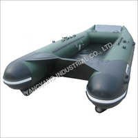 Catamaran Inflatable Boats - Pvc, 2-10m, Green | Leak Proof, Durable, Easy Setup, High-pressure Floor