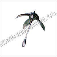 Boat Anchor - Steel 10-50 Cm Silver, Secure Hold Durable Strong Grip