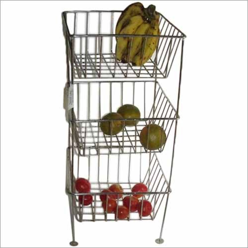 BIG SIZE SS VEGETABLE BASKET