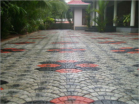Designer Interlocking Multi Color Tile