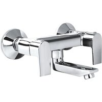 Wall Mixer Non Telephonic - Color: Silver