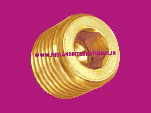 Brass CSK Plug / L Key Plug