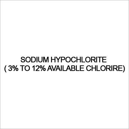 Sodium Hypochlorite